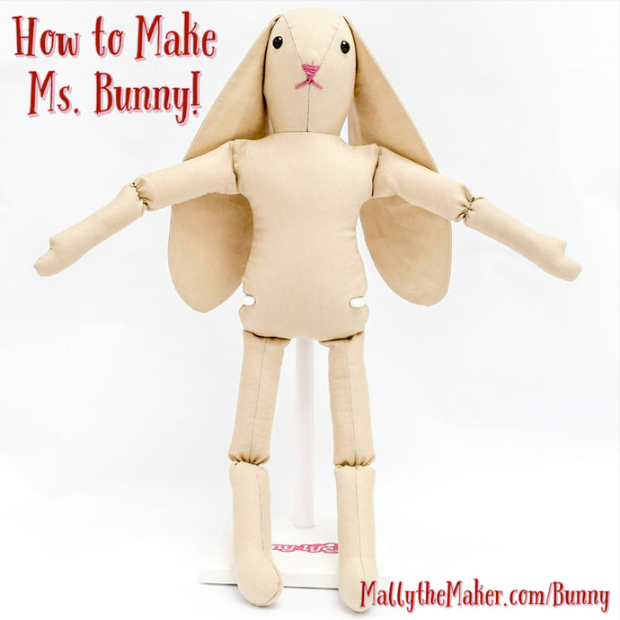 How to Make a Ms. Bunny Doll