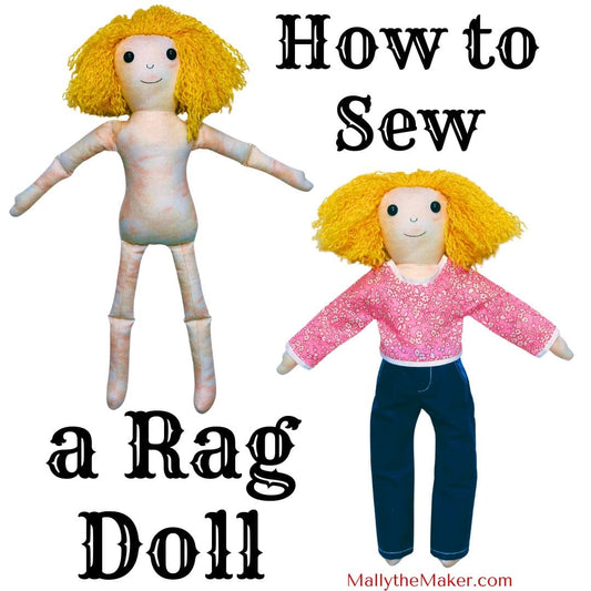 How to Sew a Rag Doll Sewing Tutorial