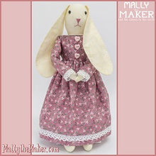 Load image into Gallery viewer, Ms Bunny Doll beginner sewing pattern